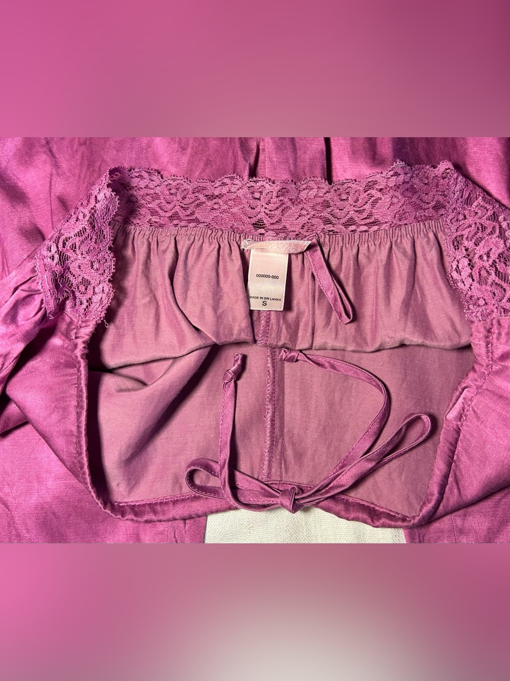 Victoria's Secret silk/cotton pajamas set - Picture 12 of 12